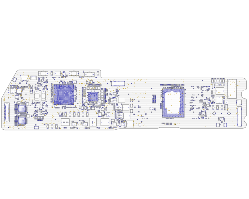 APPLE MACBOOK AIR 13 2020 A2179 X1783 MLB-TKSB 820-01958 051-05232 BOARDVIEW